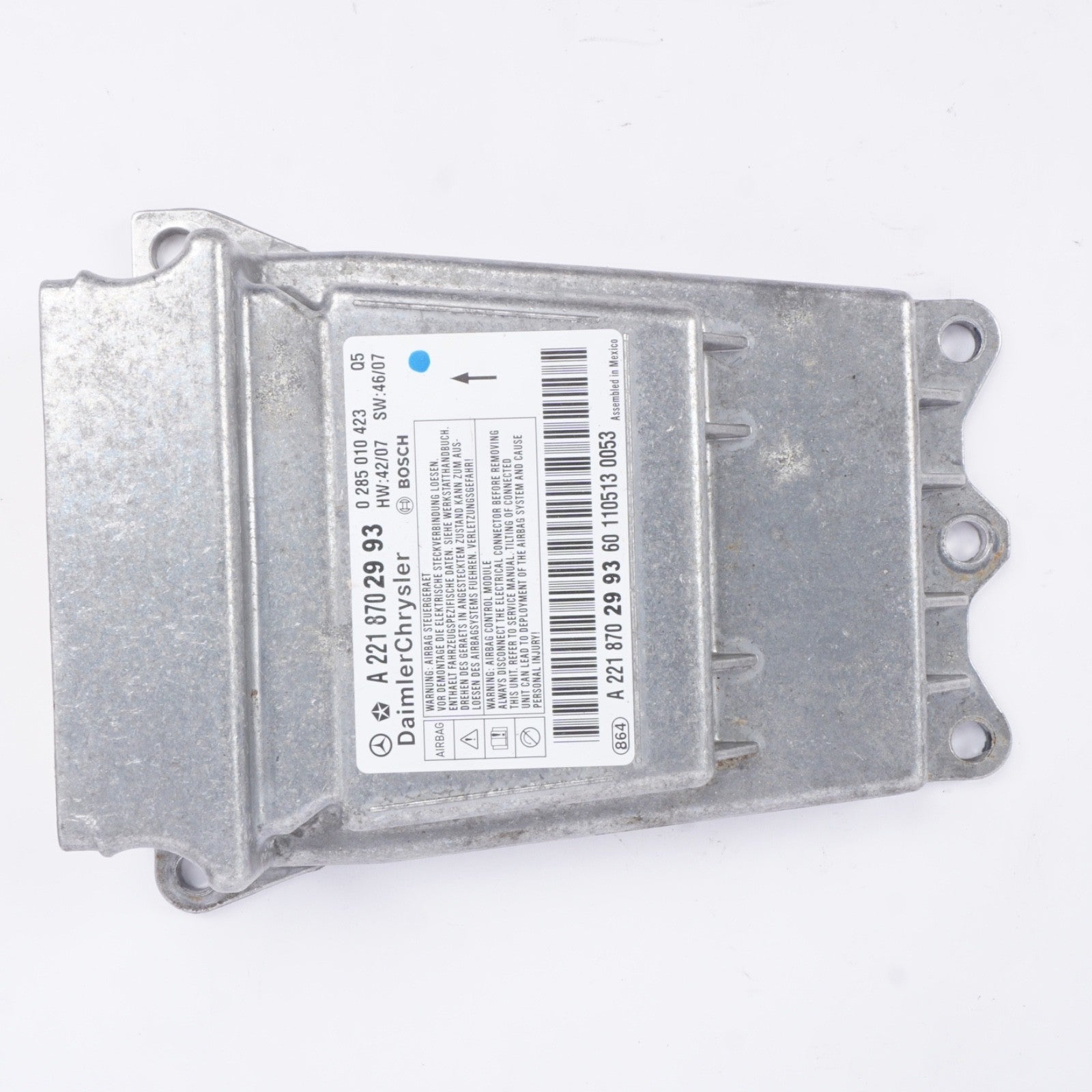 2007-2013 OEM Mercedes W221 S63 S550 CL550 Sensor Control Module