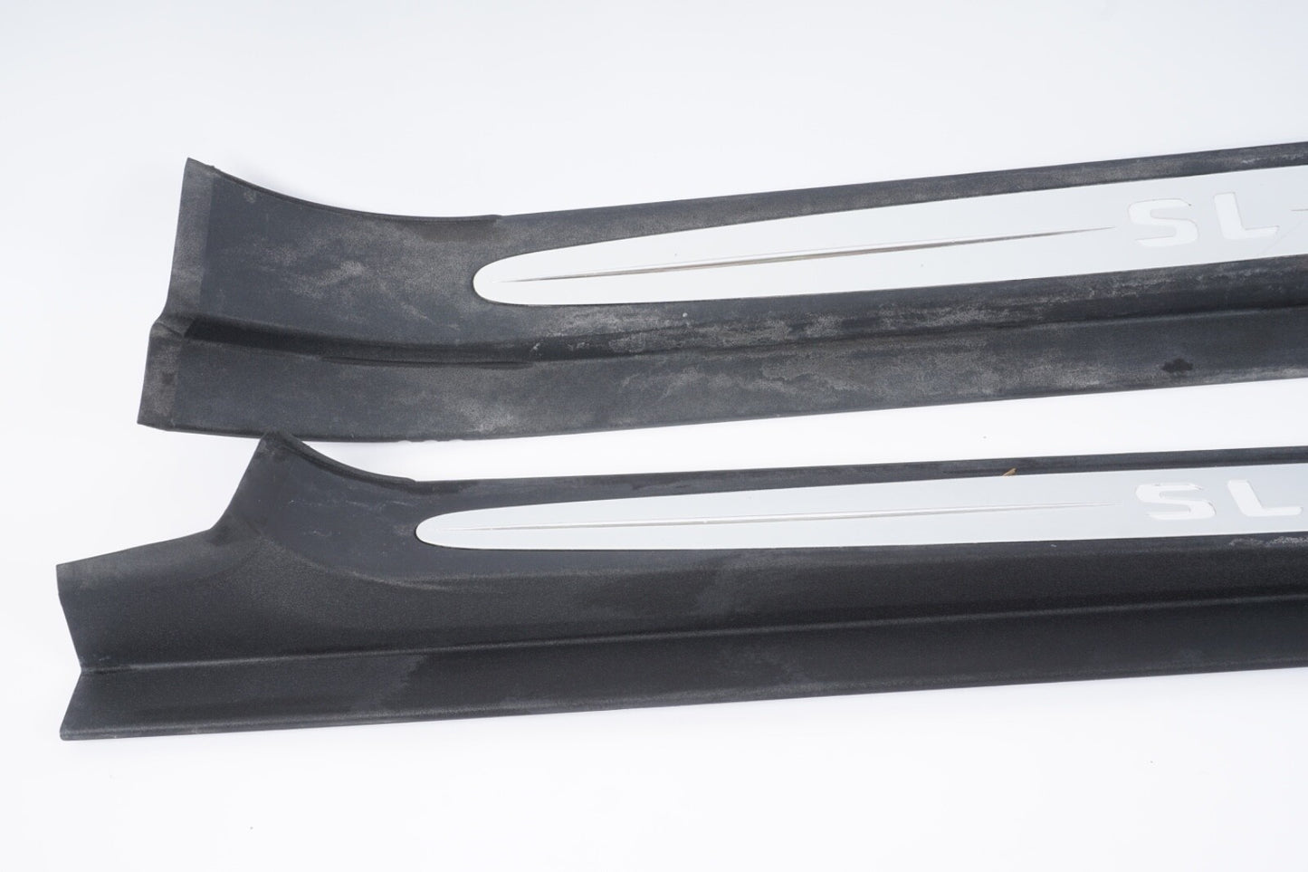 03-12 Mercedes SL500 SL550 R230 Sill Scuff Plate Trim Cover Door Right & Left