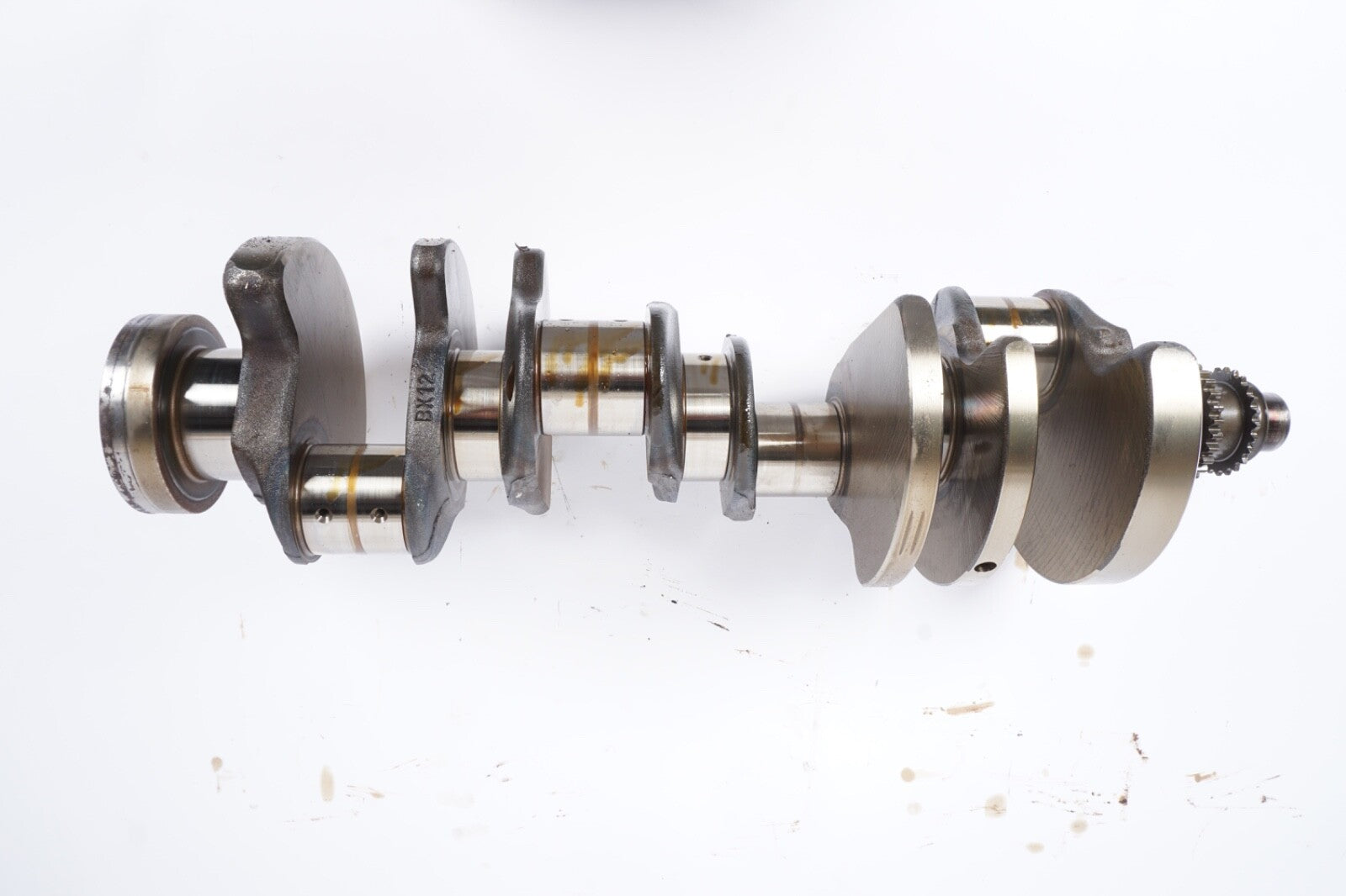 2012 MERCEDES S550 (W221) 4.6L 278.9 TWIN TURBO ENGINE - CRANKSHAFT CRANK SHAFT