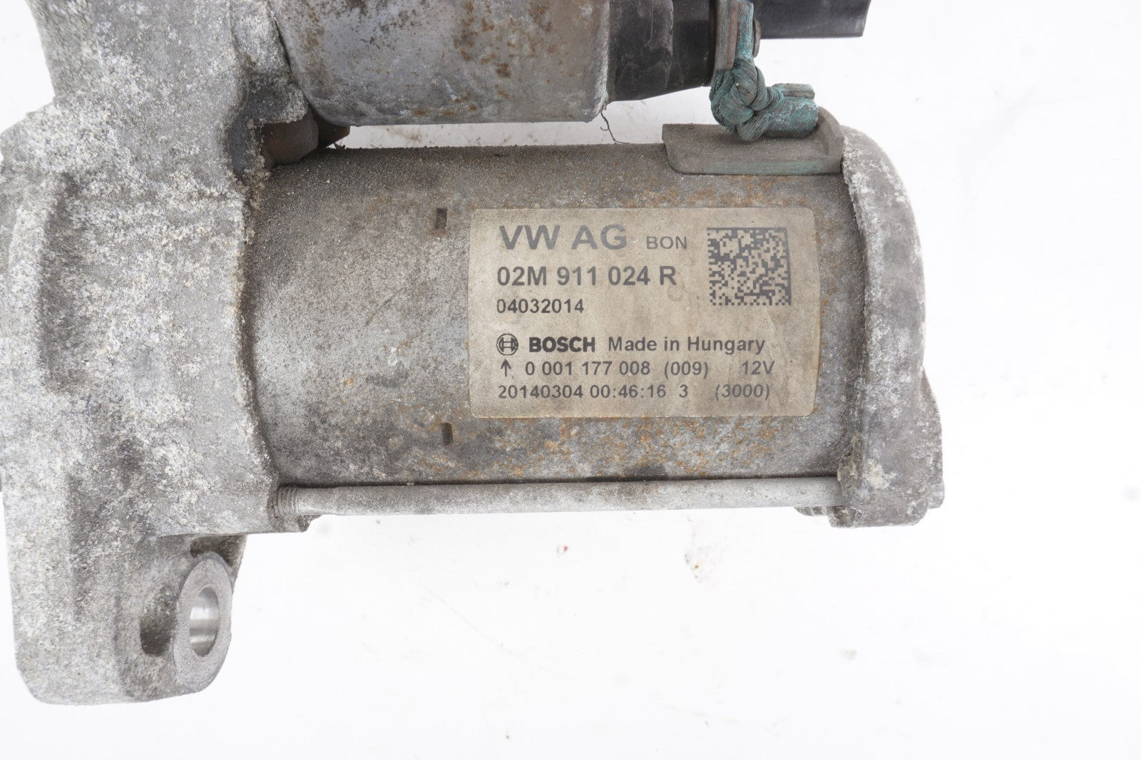 2014-2022 Volkswagen Passat Starter Motor 02M911024R OEM