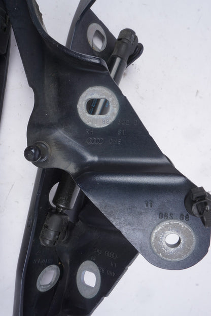 2011 - 2014 Audi A8 A8L Right And Left Hood Hinges Set Of 2 OEM