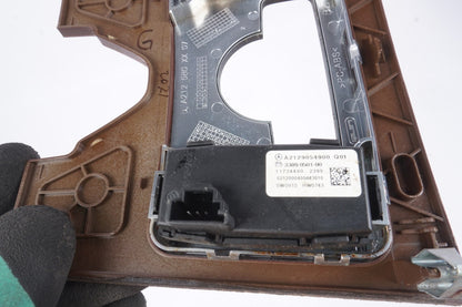 2010-2013 MERCEDES E-CLASS E350 W212 CONSOLE MULTI SWITCH BEZEL TRIM COVER OEM