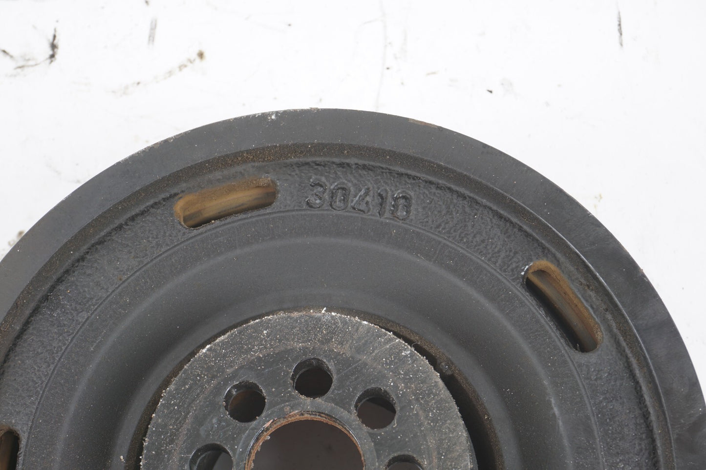 12-17 AUDI A8L A8 3.0L CRANKSHAFT PULLEY   OEM