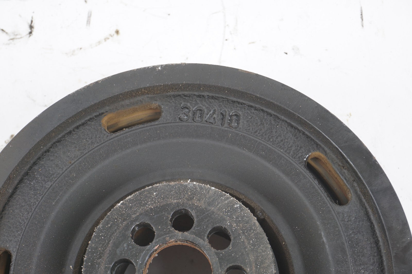 12-17 AUDI A8L A8 3.0L CRANKSHAFT PULLEY   OEM