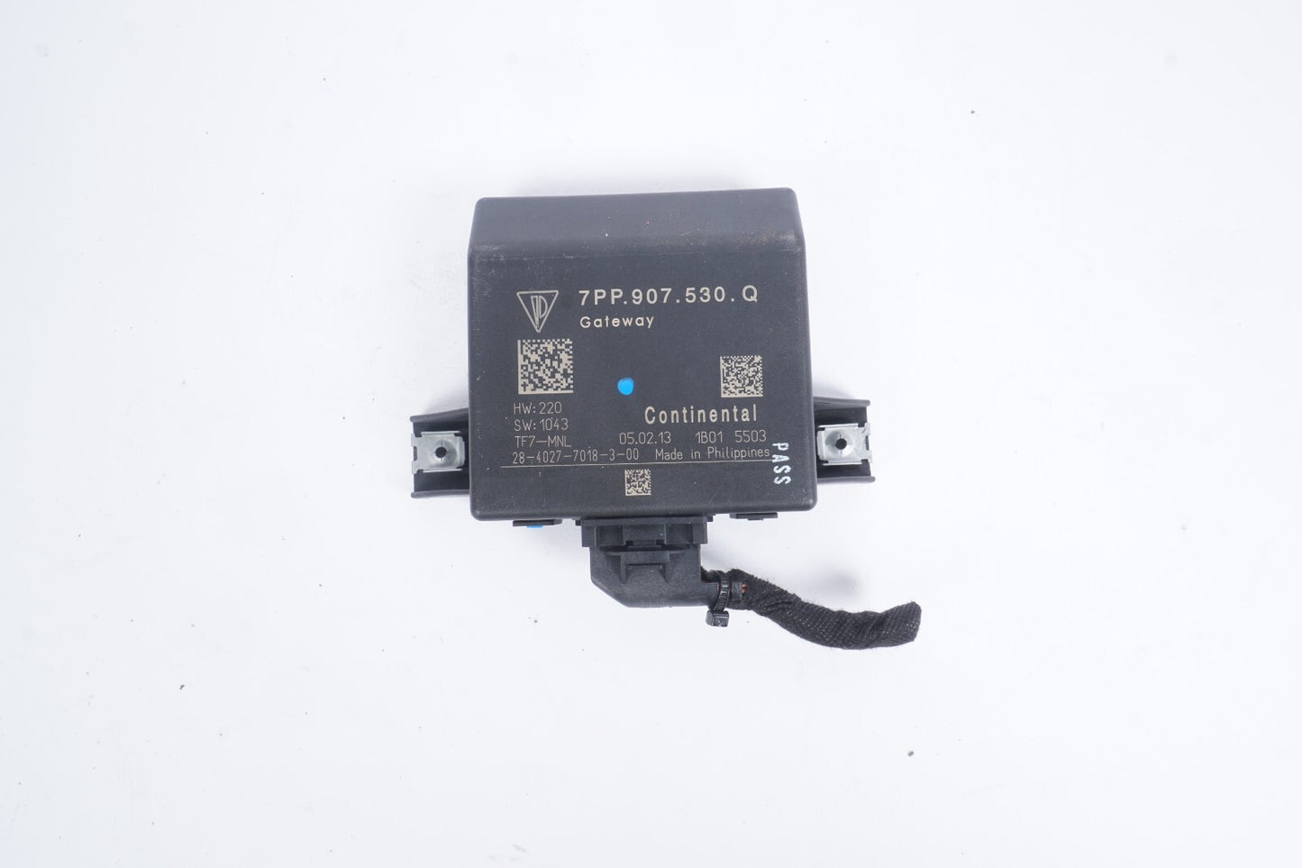 11-18 Porsche Cayenne Gateway Control Module 7PP907560Q OEM