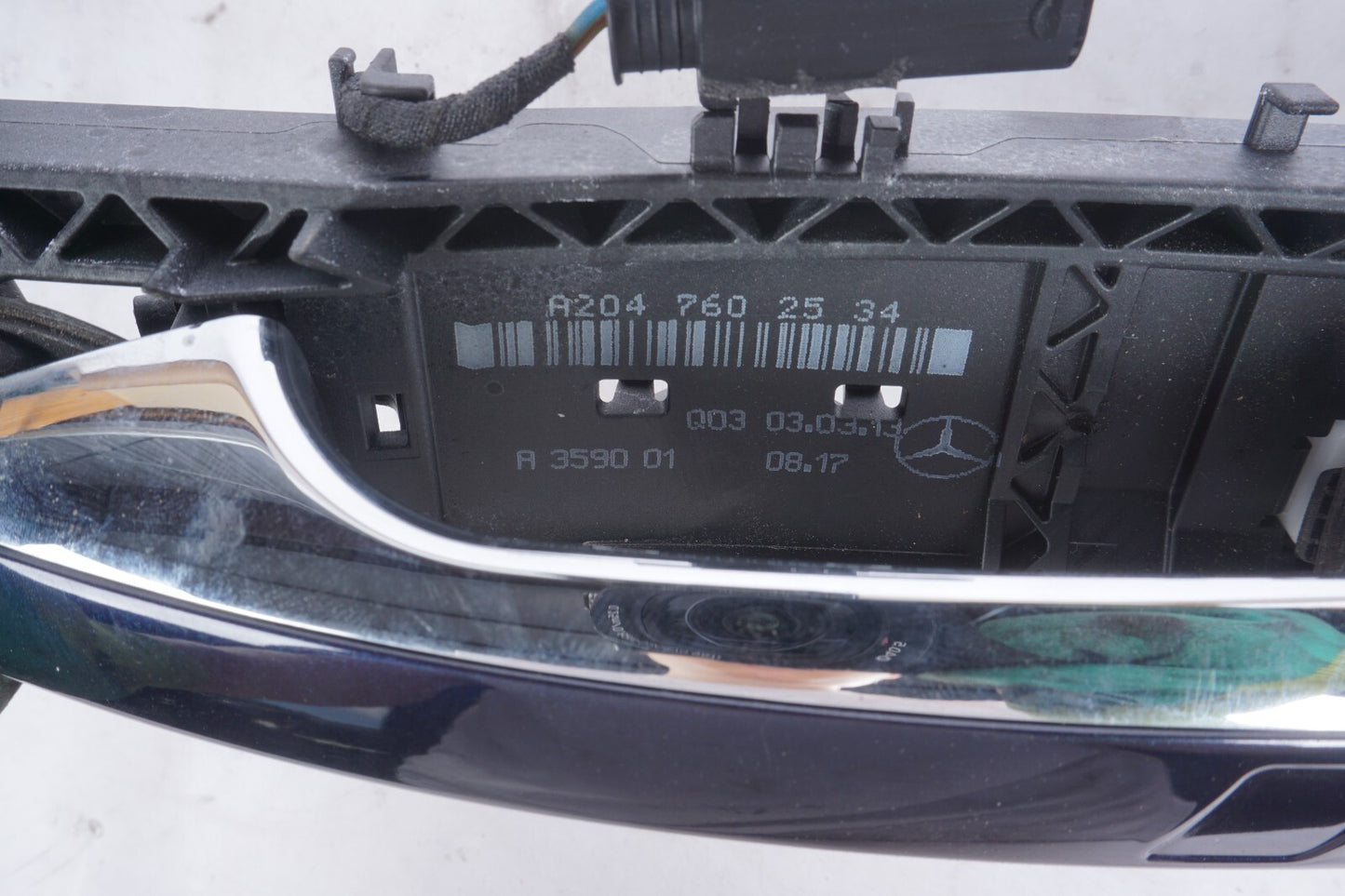 12-14 Mercedes C300 C350 W204 Rear Left Driver Side Exterior Door Handle OEM