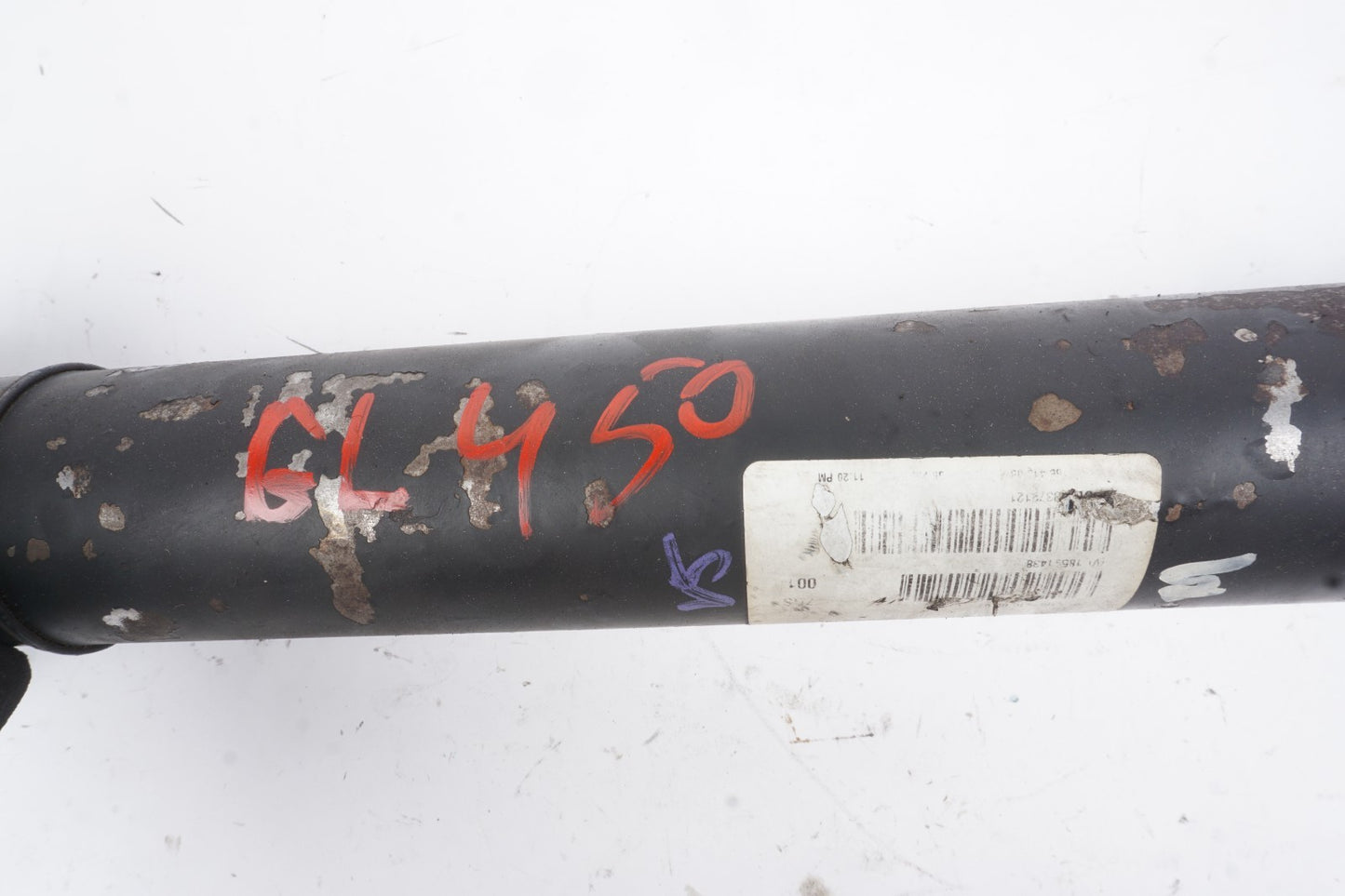 13-16 Mercedes X166 GL450 Front Driveshaft Propeller  OEM