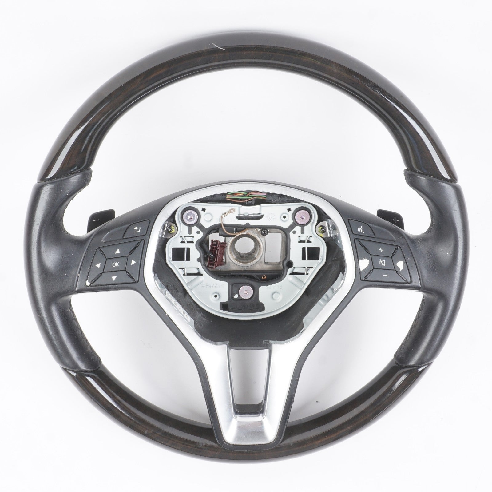 11-13 Mercedes W207 E350 E550 Coupe Steering Wheel Leather OEM