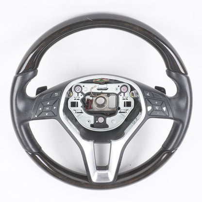 11-13 Mercedes W207 E350 E550 Coupe Steering Wheel Leather OEM