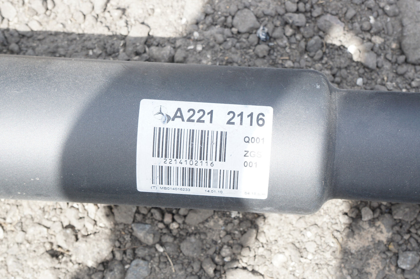 2007 - 2011 MERCEDES 4matic W221 S550  DRIVESHAFT A2214102116 OEM