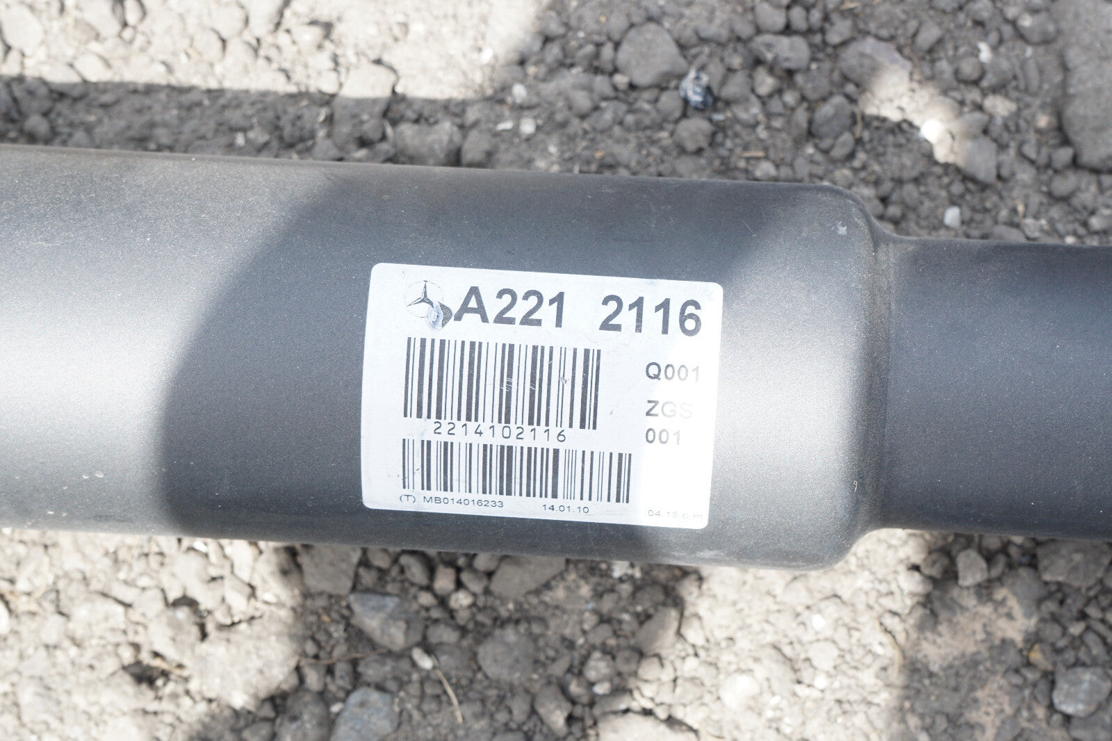2007 - 2011 MERCEDES 4matic W221 S550  DRIVESHAFT A2214102116 OEM