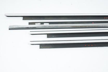 2012 - 2017 AUDI A7 DOOR WINDOW BELT MOLDING FRONT & REAR SET OEM