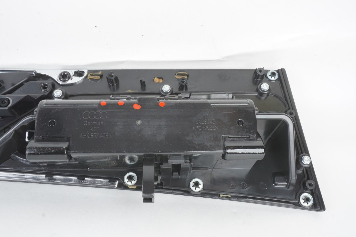 2011-2017 Audi D4 A8 A8L Rear Right Interior Door Handle w/ Trim Panel OEM