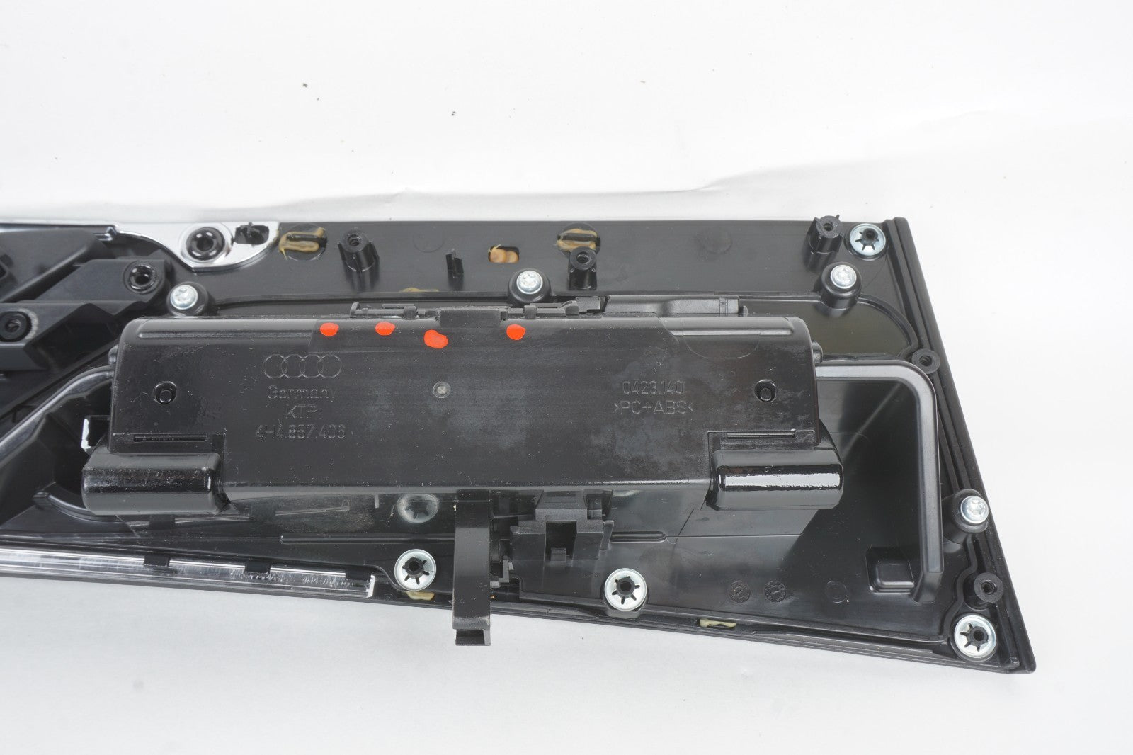 2011-2017 Audi D4 A8 A8L Rear Right Interior Door Handle w/ Trim Panel OEM
