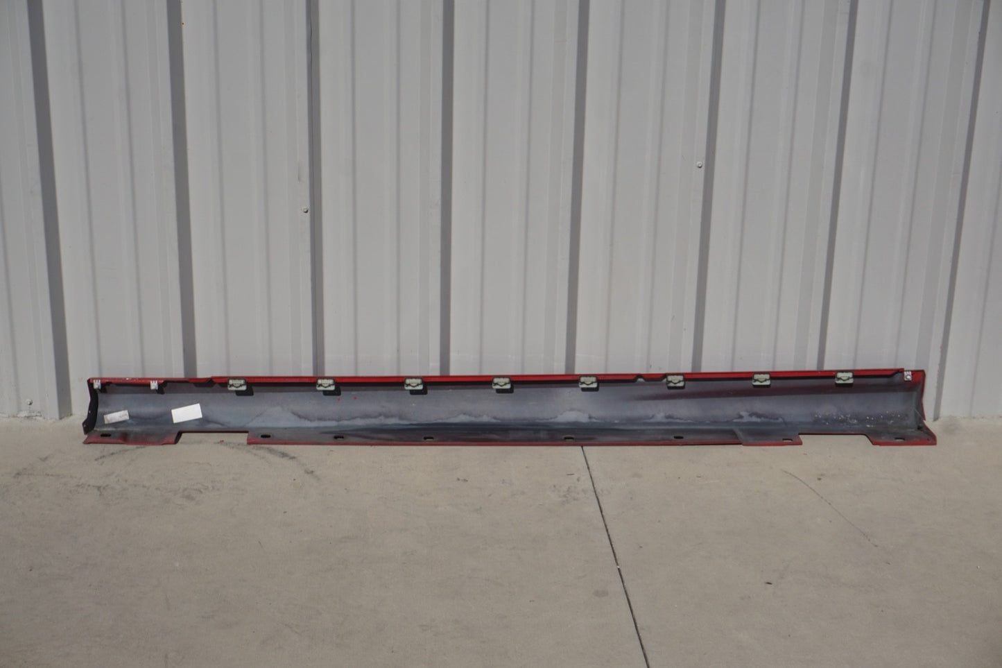 2008 - 2014 Mercedes C250 C300 AMG Sport Sedan Right Side Skirt Rocker Panel Red
