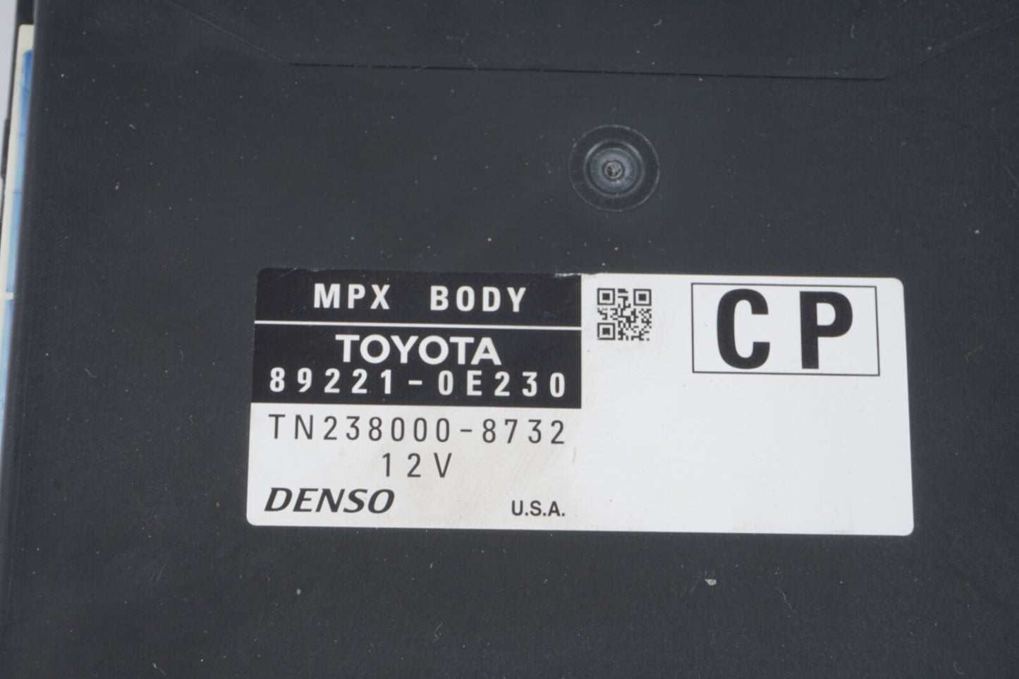 2016 Toyota Highlander OEM Multiplex Network Computer Control Module 89221-0E230
