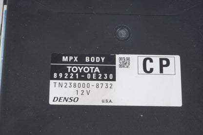 2016 Toyota Highlander OEM Multiplex Network Computer Control Module 89221-0E230