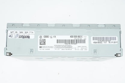 2012 - 2017 AUDI A7 AM/FM RADIO STEREO RECEIVER CONTROL MODULE OEM