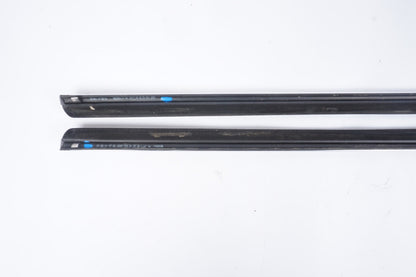 10-13 MERCEDES-BENZ C207 COUPE FRONT LEFT & RIGHT DOOR CHROME MOLDING