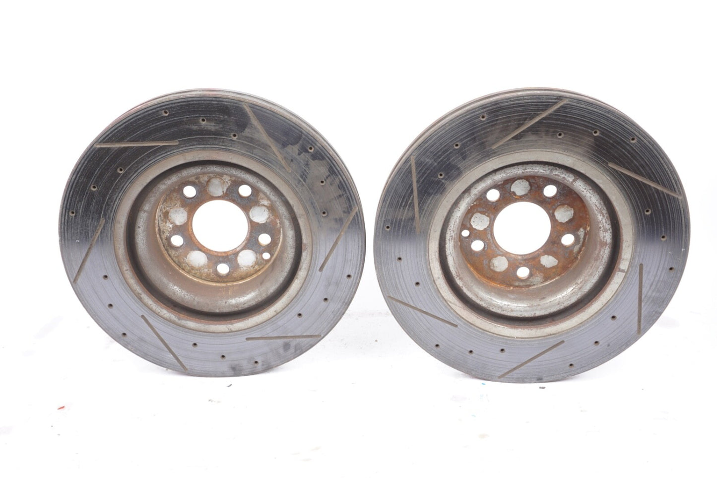 07-14 Mercedes W221 S550 CL600 Front Right & Left Brake Rotors Disk Set of 2 OEM