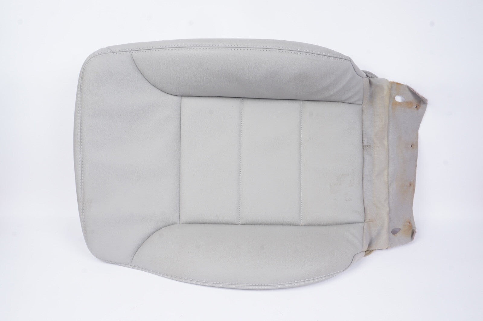 06-11 Mercedes W164 W251 ML350 Front Right Upper Backrest Seat Skin Cover Gray