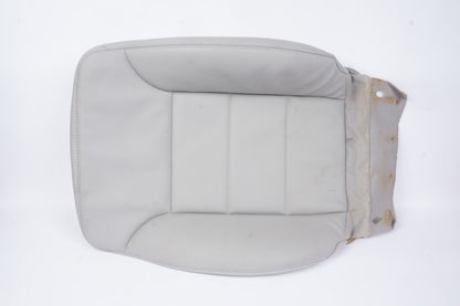 06-11 Mercedes W164 W251 ML350 Front Right Upper Backrest Seat Skin Cover Gray
