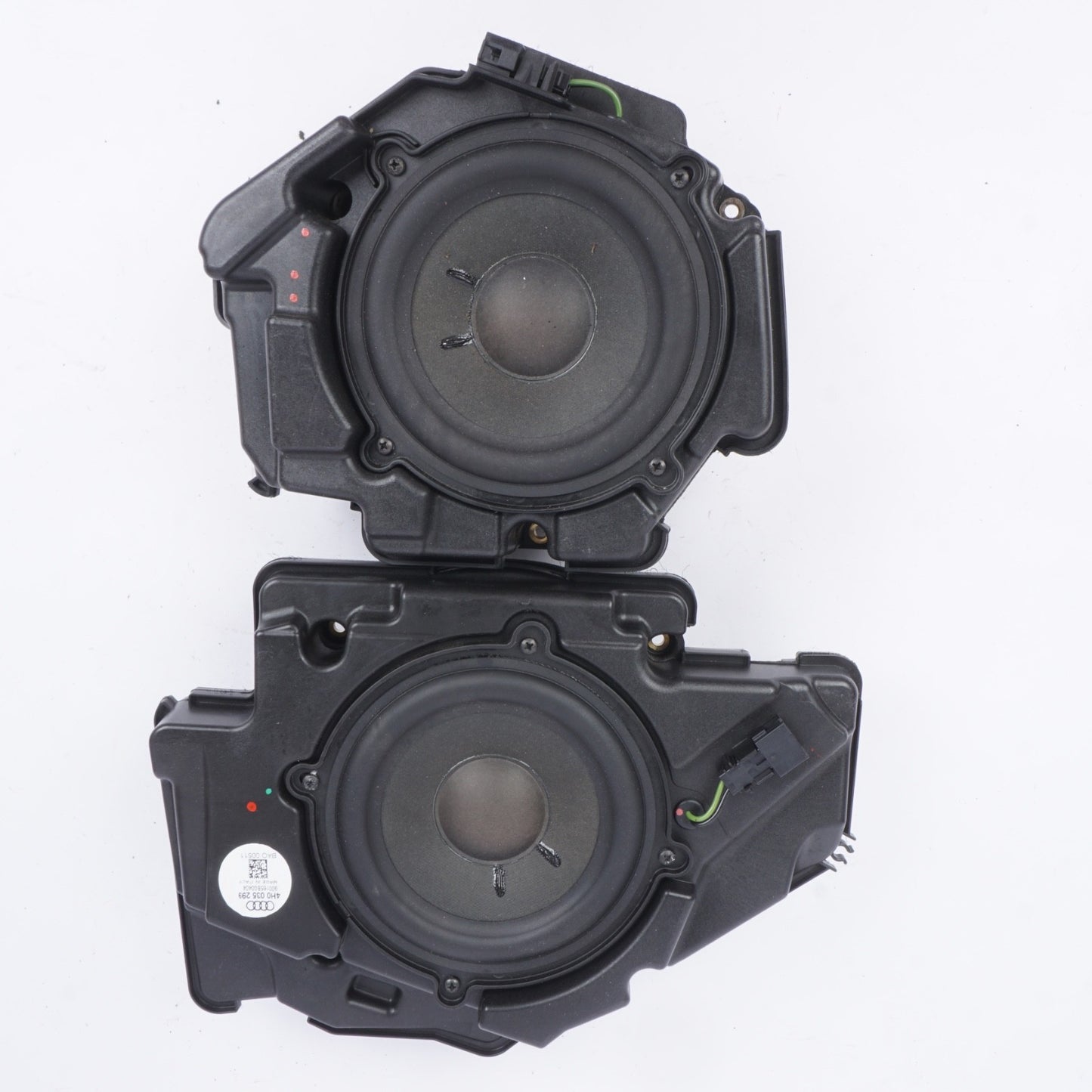 2013 - 2018 AUDI S8 - Front Rear LEFT BANG & Olufsen DOOR Speaker / Woofer Set 2