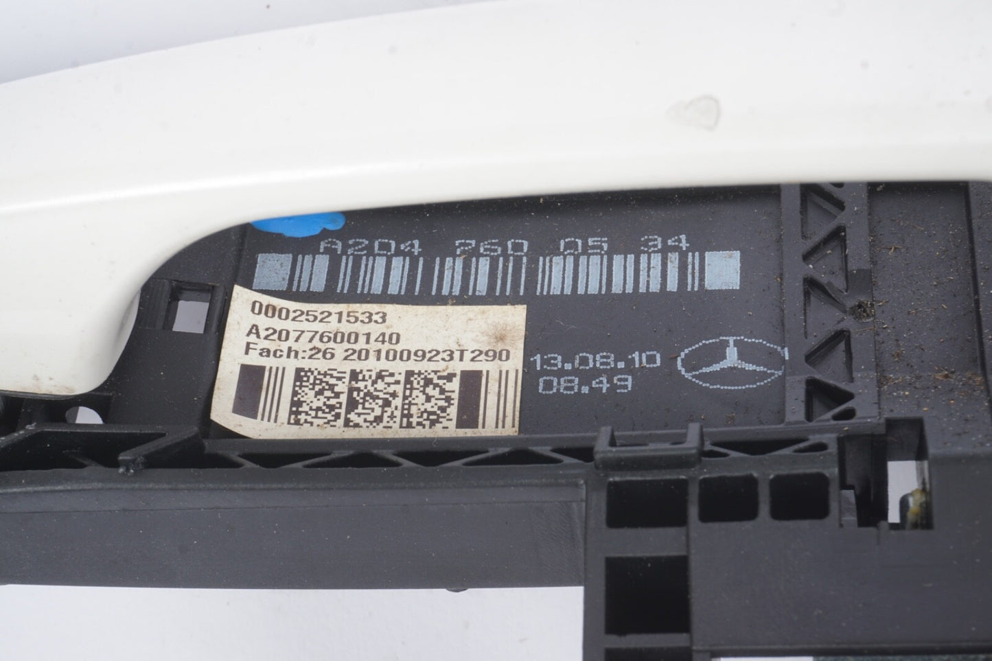 10-17 Mercedes W207 E350 Convertible Front Left Exterior Door Handle OEM