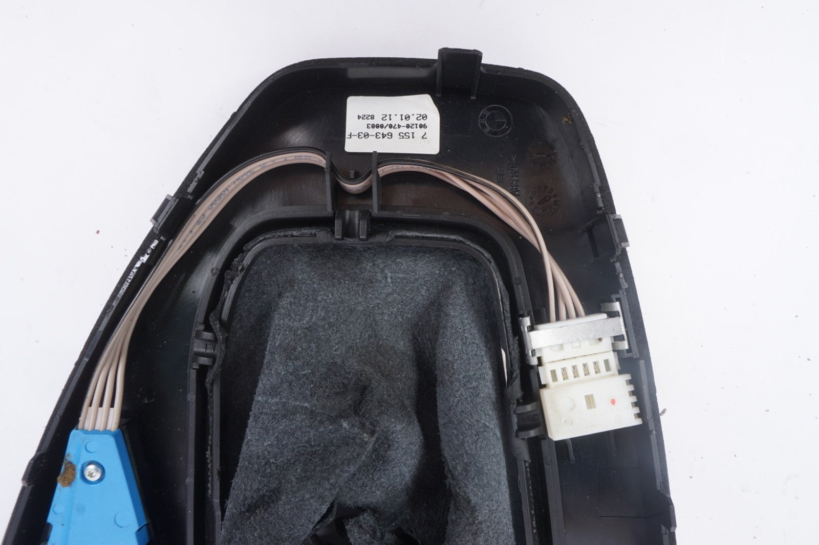 2007-2013 BMW E90 328i Gear Shifter Cover W Trim Indicator 7155643