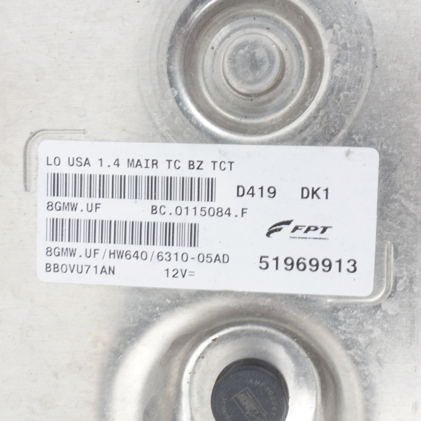 2014 2015 Fiat 500L Ignition Set Key Lock Module OEM