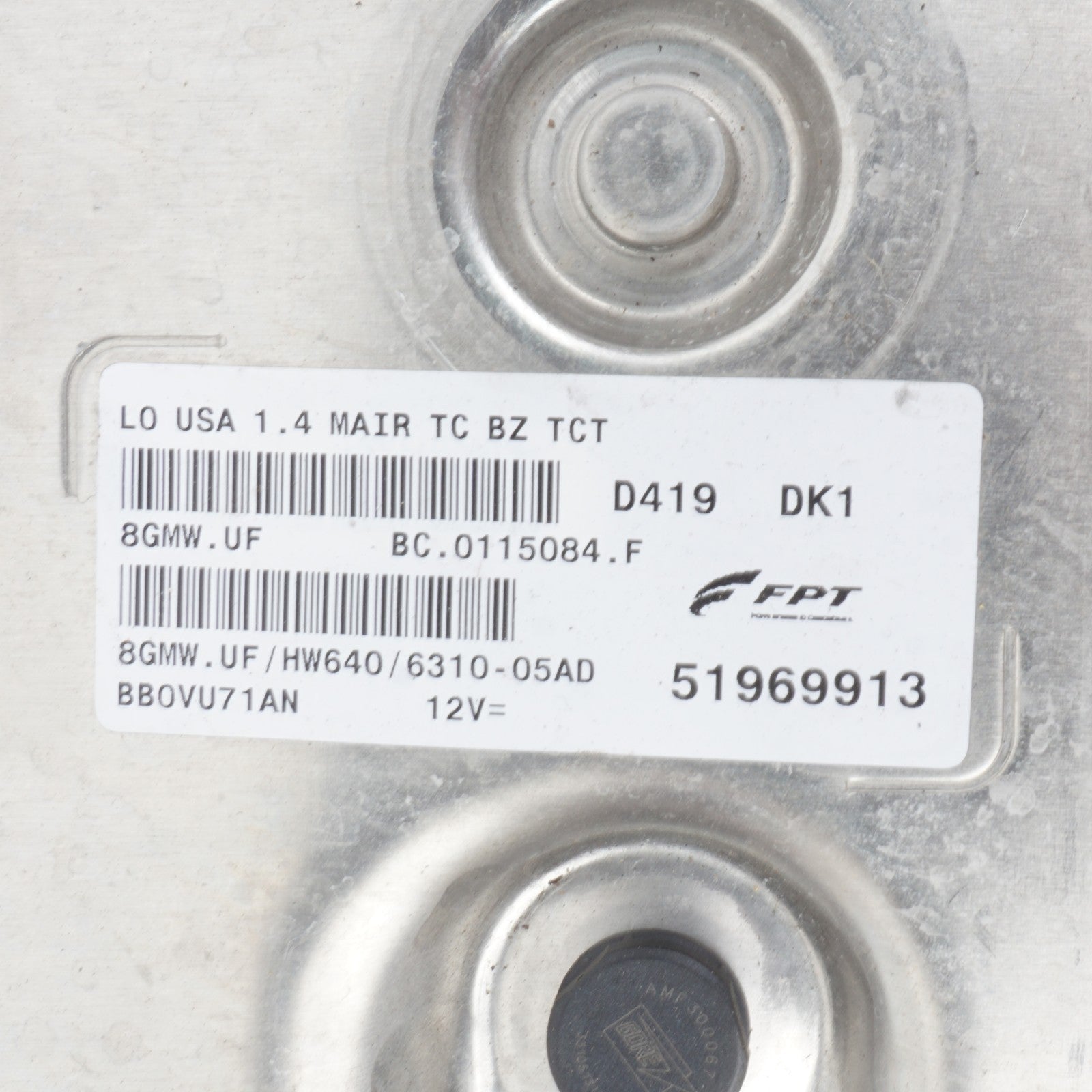 2014 2015 Fiat 500L Ignition Set Key Lock Module OEM