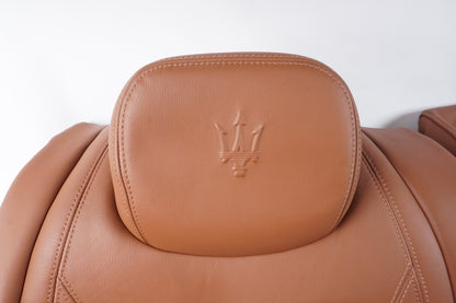2014-2019 MASERATI GHIBLI REAR BACKREST UPPER SEAT CUSHION OEM LEATHER