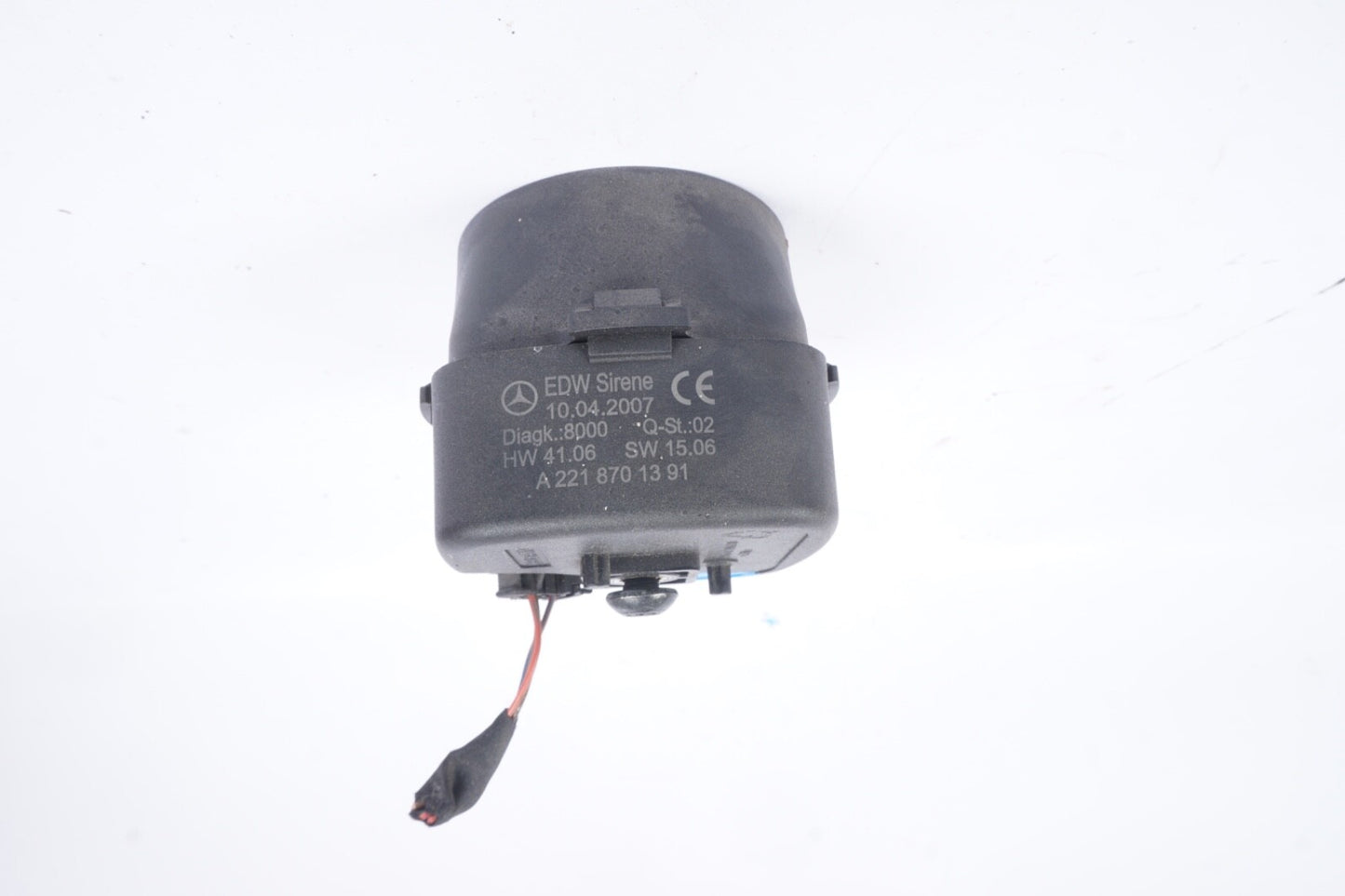 07-14 Mercedes W216 CL550 S550 Anti Theft Alarm Horn Siren 2218701391 OEM