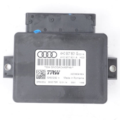2012 - 2018 AUDI A6 A7 A8 ELECTRONIC PARKING BRAKE CONTROL OEM 4H0907801G