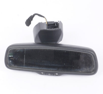 2012 - 2017 FIAT 500 MIRROR INTERIOR REAR VIEW WO COMPASS W SWITCH BLACK