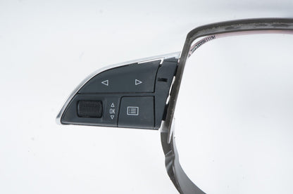 2012 - 2017 AUDI A7 STEERING WHEEL TRIM & SWITCHES CONTROLS OEM