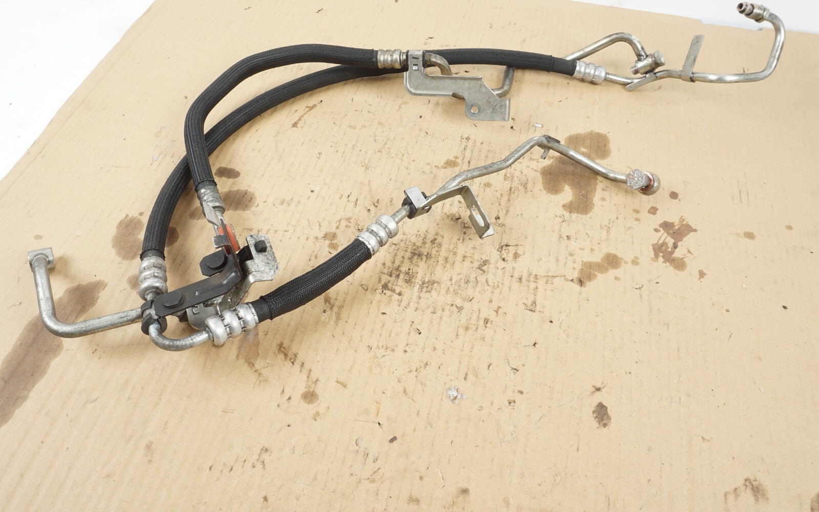 14-17 MASERATI QUATTROPORTE 3.0L POWER STEERIN COOLING HOSE PIPE LINE OEM