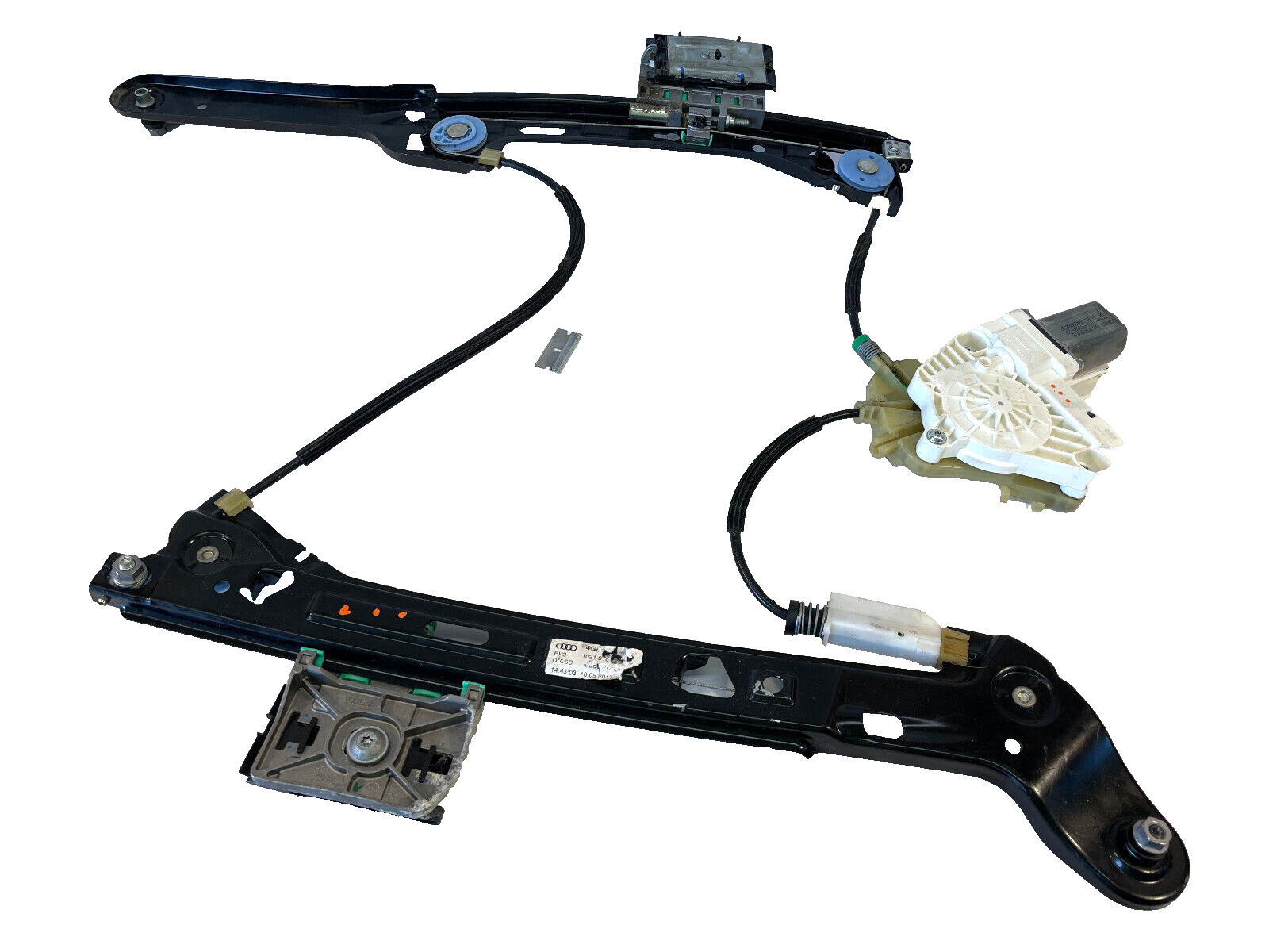 2012-2015 AUDI A7 S7 REAR LEFT DRIVER SIDE DOOR WINDOW REGULATOR W/ MOTOR OEM