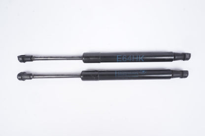 04-10 BMW 650i E64 Convertible Trunk Boot Support Lid Gas Lift Strut Set OEM
