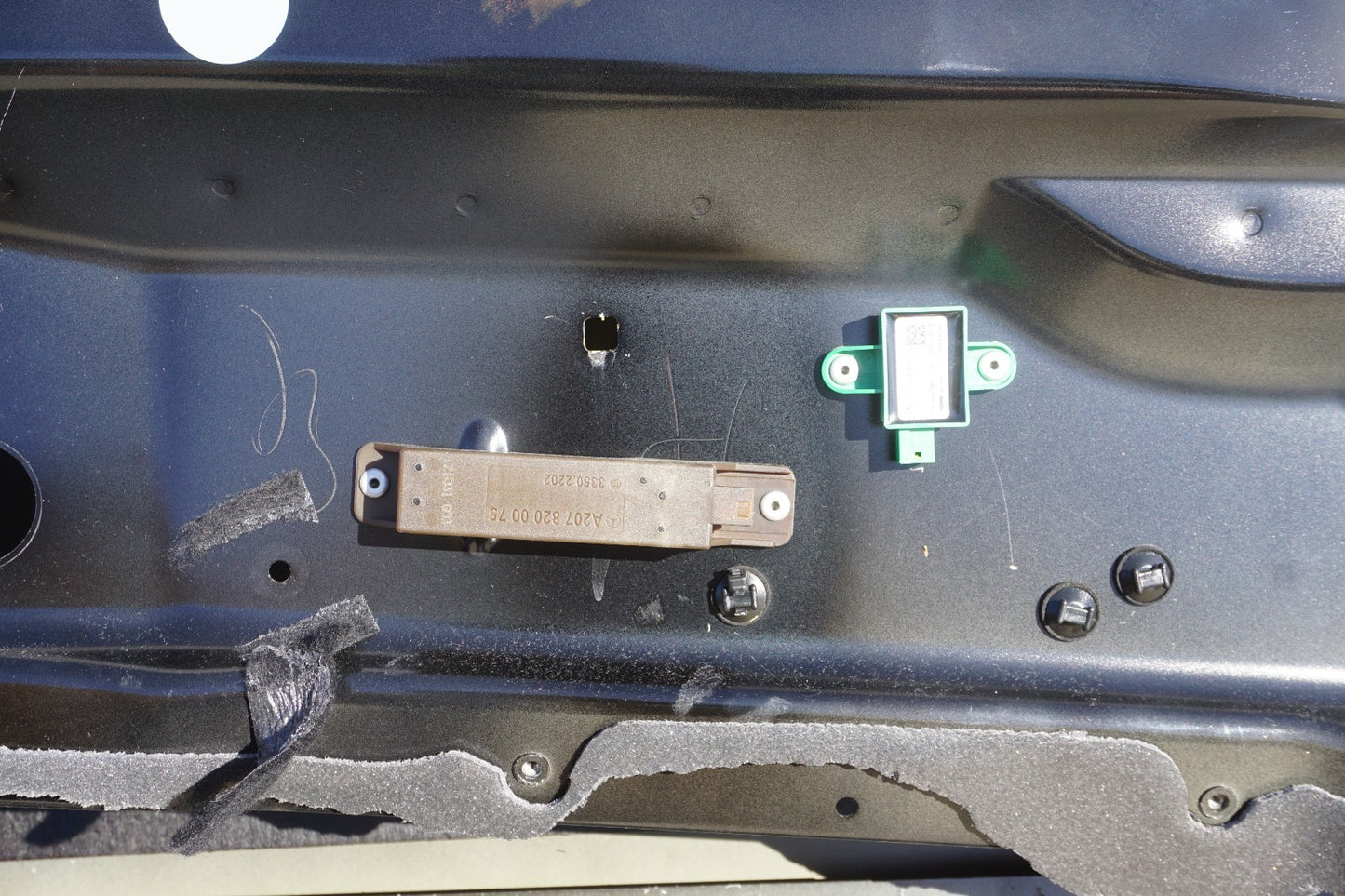 11-17 Mercedes W207 E350 E550 Coupe Front Left Driver Door Shell OEM