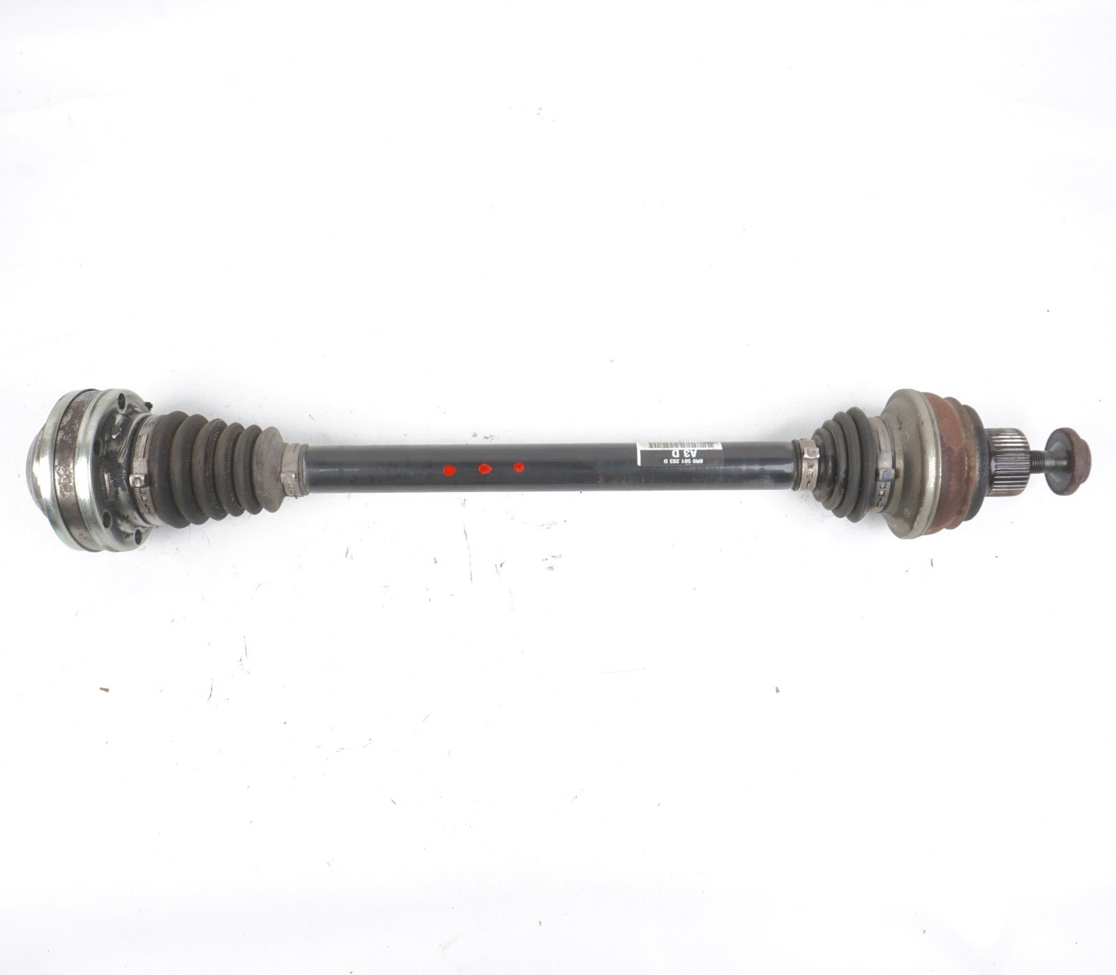 11-18 AUDI S7 A6 A7 A8 Q5 S6 Rear  Axle Shaft Left Driver Side OEM