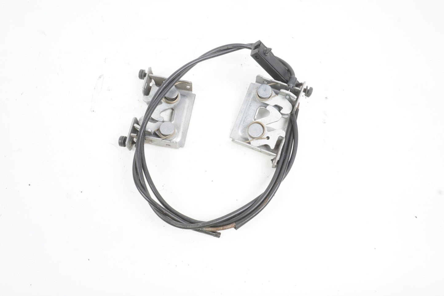 2008 -2010 BMW 528i HOOD LATCH LOCK PAIR W/ CABLE 7115223, 7115228, 7115229 OEM.