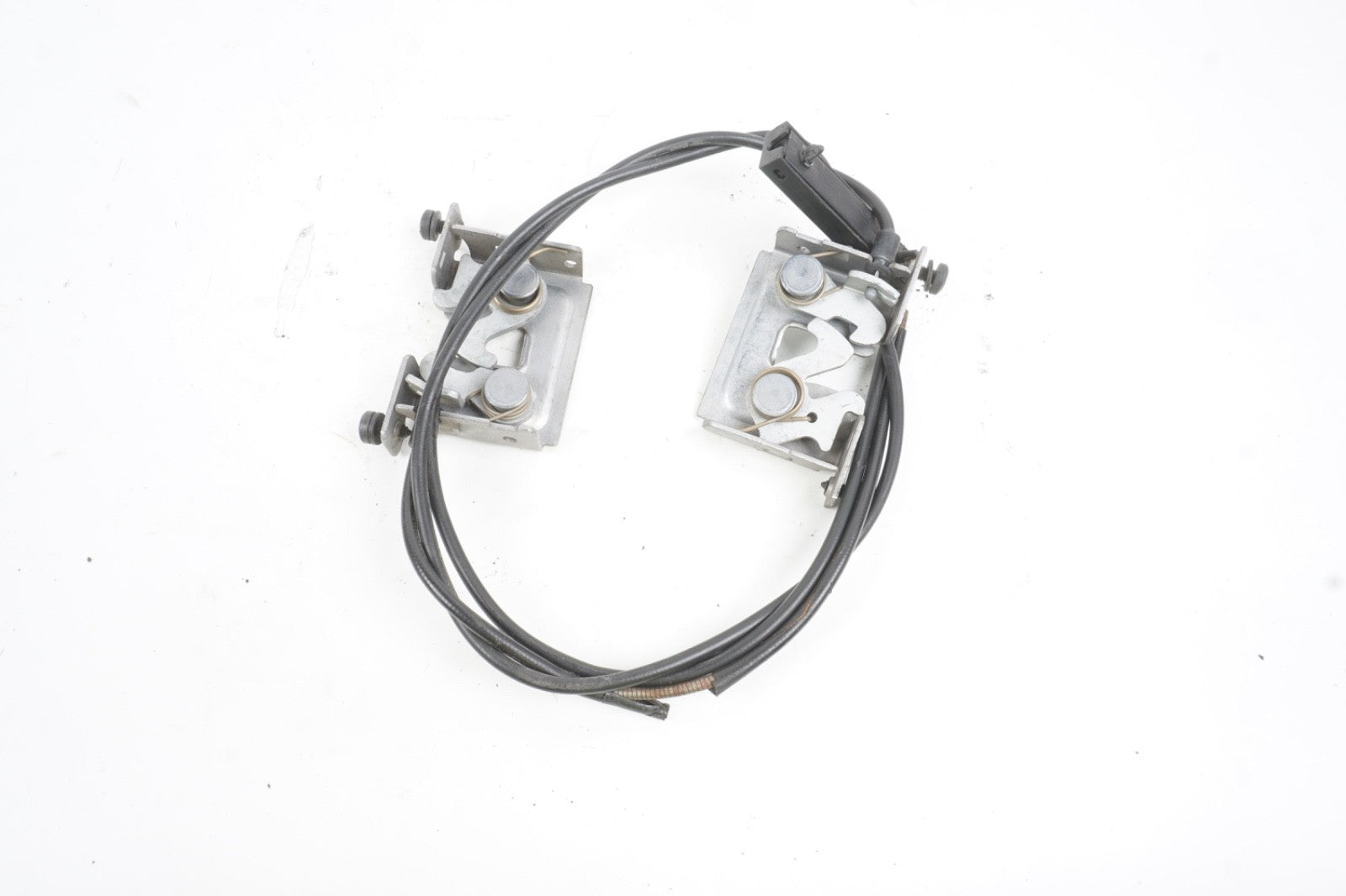 2008 -2010 BMW 528i HOOD LATCH LOCK PAIR W/ CABLE 7115223, 7115228, 7115229 OEM.
