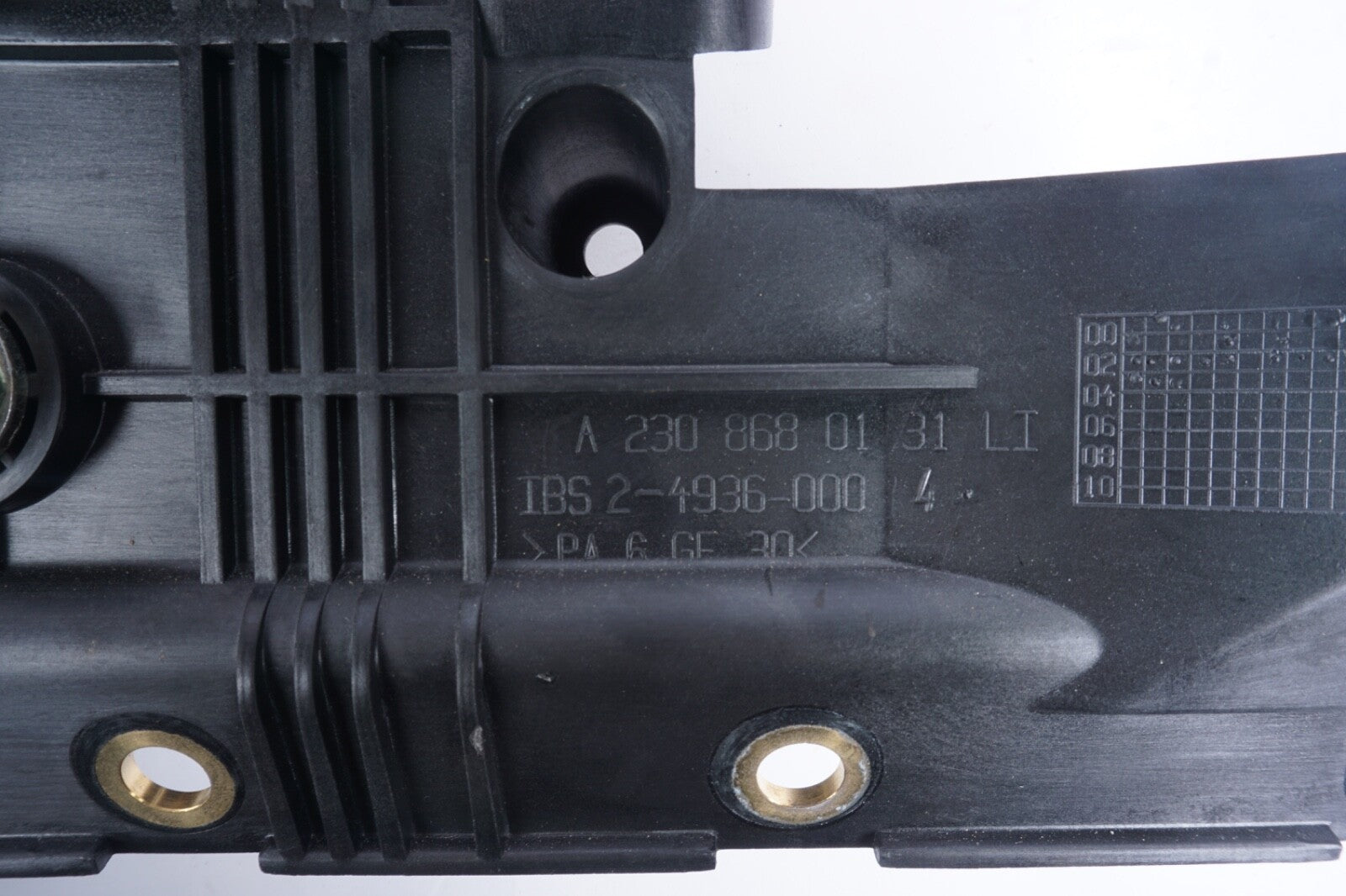 03-08 Mercedes R230 SL500 Rear Left Side Speaker Luggage Seatbelt Retractor Oem