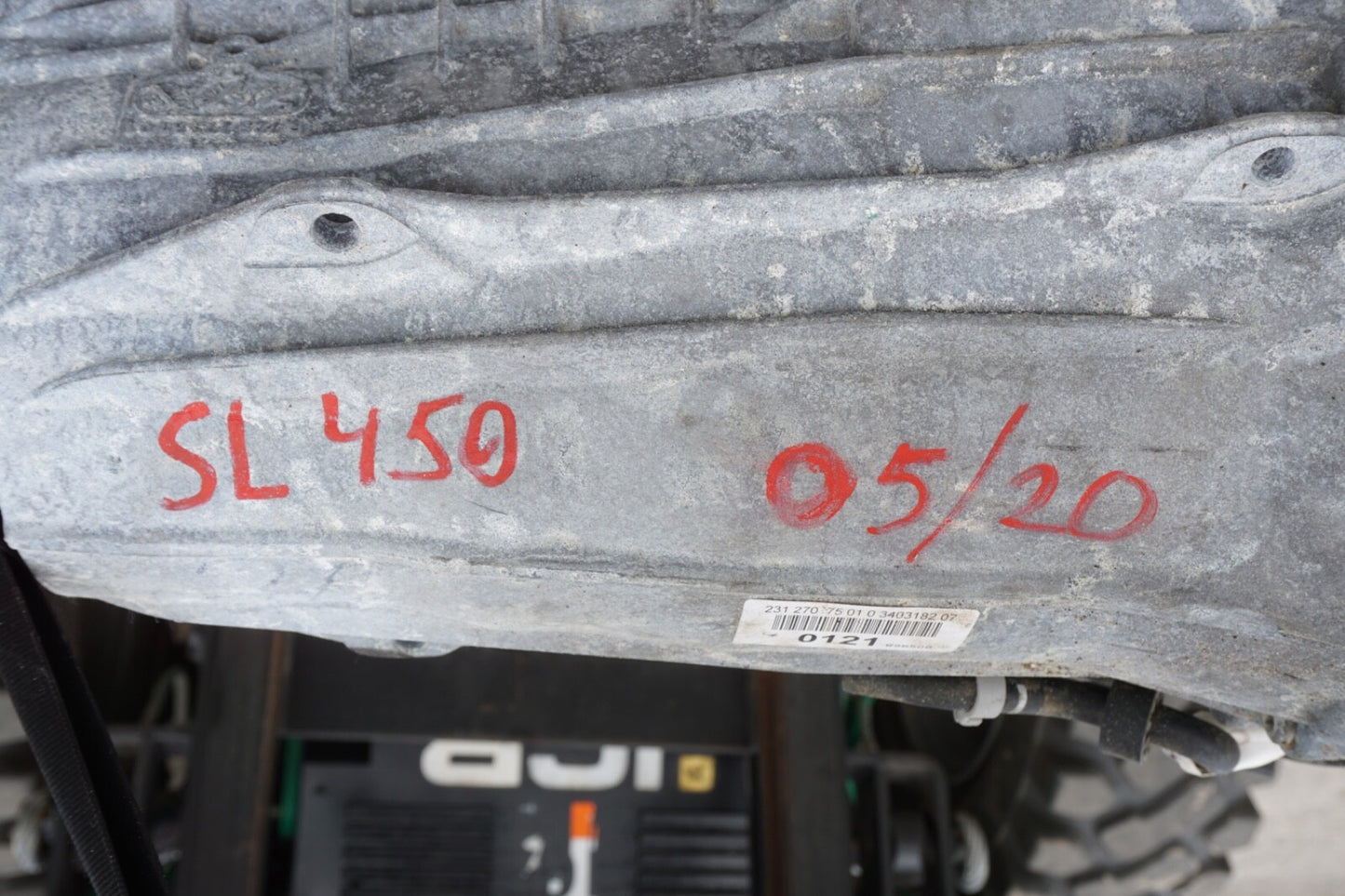 2018 2019 2020 MERCEDES SL450 OEM 3.0L 9 SPEED AUTOMATIC TRANSMISSION 11k