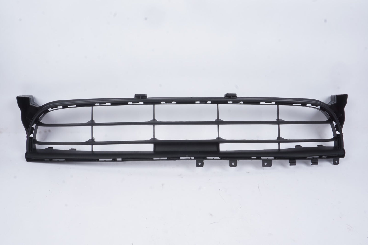 10-13 Porsche Panamera Front Lower Center Grille Retaining Frame Black OEM