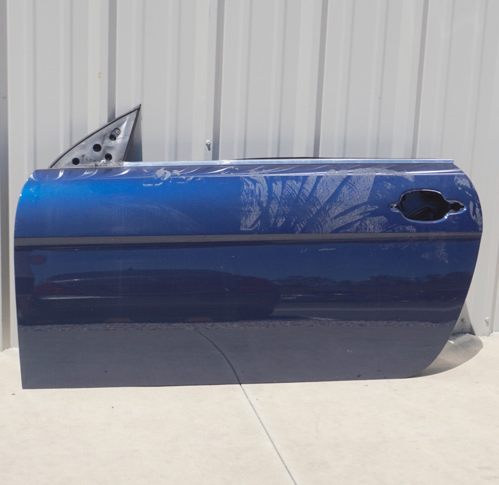 2004 - 2010 BMW 650I 645 CONVERTIBLE FRONT LEFT DRIVER DOOR SHELL OEM