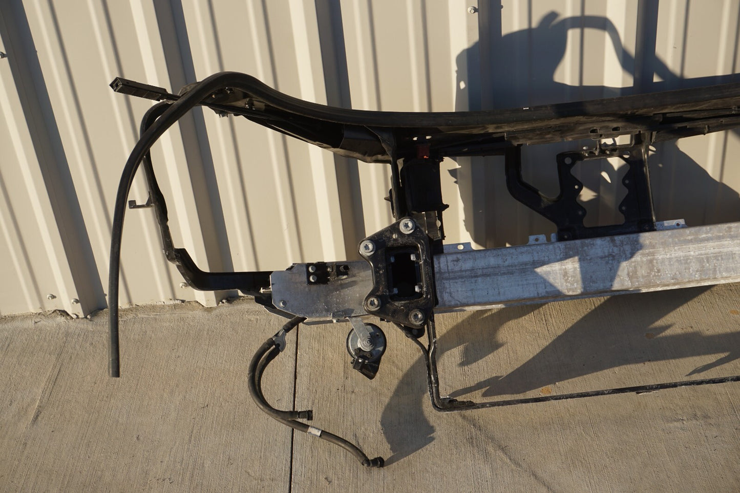 07-13 Mercedes S350 S550 Radiator Support Headlight Reinforcement Bracket OEM