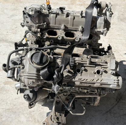 2014 - 2018 Maserati Ghibli Base Engine Motor 3.0 Liter 110.000 Runs but SMOKES