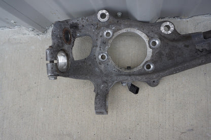 2012-2018 AUDI A7 QUATTRO FRONT LEFT DRIVER SIDE SPINDLE KNUCKLE WHEEL HUB OEM